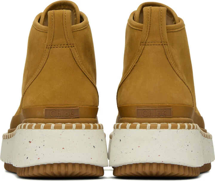 Chloé Brown Lilli Ankle Boots - Image 2