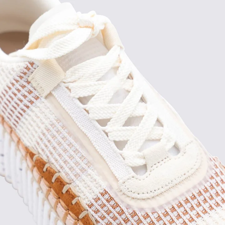 Chloé Brown Nama Sneakers - Image 4