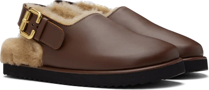 Chloé Brown Nil Mules - Image 4