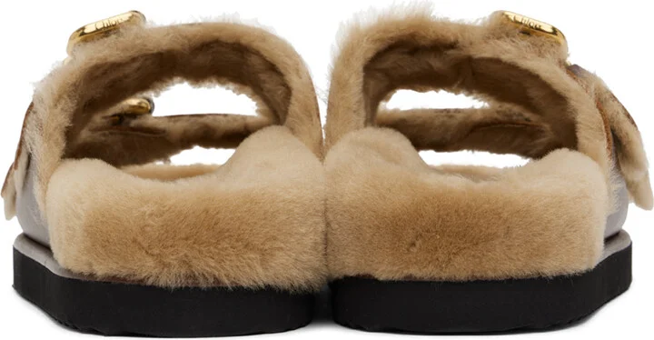 Chloé Brown Nil Sandals - Image 2