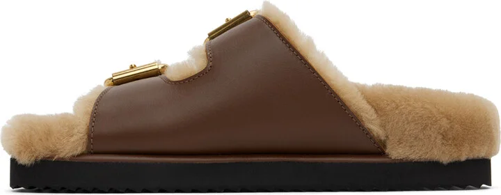 Chloé Brown Nil Sandals - Image 3