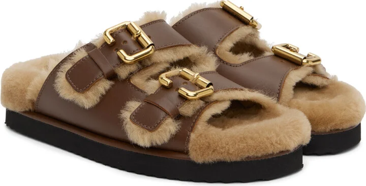 Chloé Brown Nil Sandals - Image 4