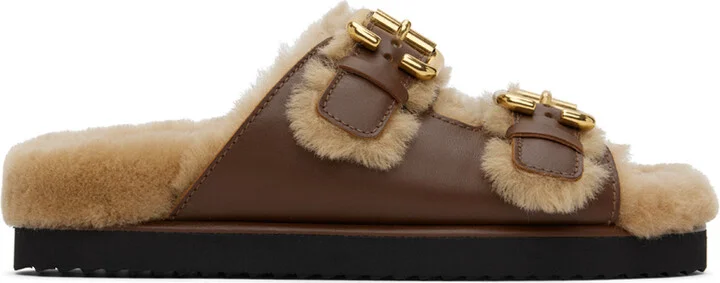 Chloé Brown Nil Sandals