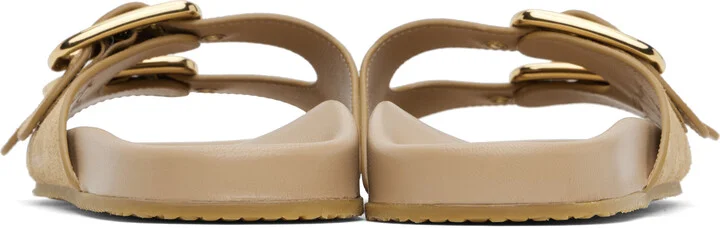 Chloé Brown Polly Sandals - Image 2