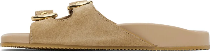 Chloé Brown Polly Sandals - Image 3