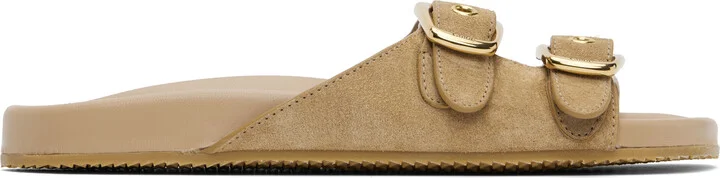 Chloé Brown Polly Sandals