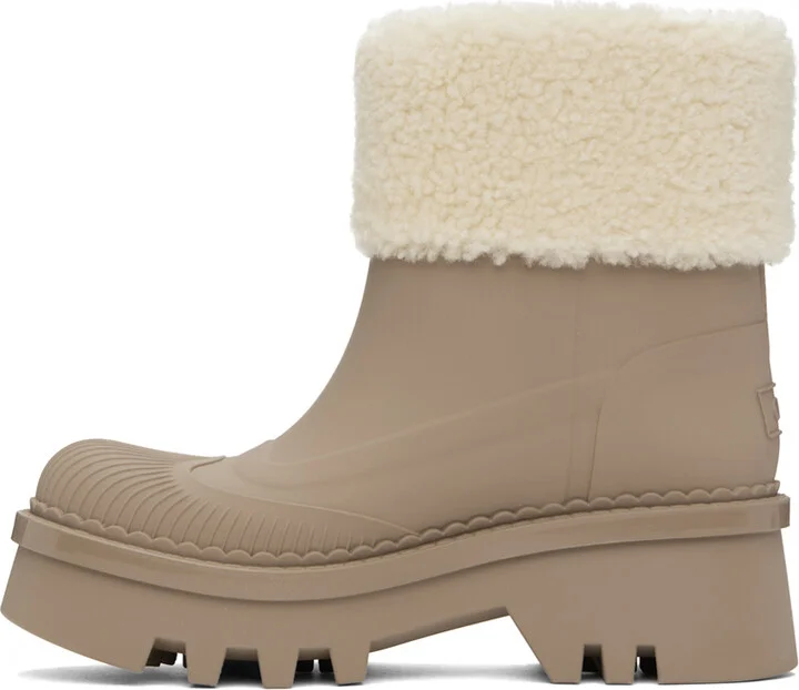 Chloé Brown Raina Boots - Image 3