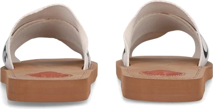 Chloé Canvas Jacquard Woody Sandals - Image 2