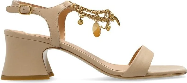 Chloé Charms Heeled Sandals