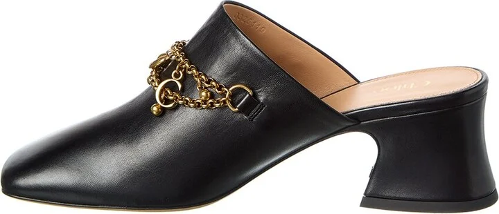 Chloé Charms Leather Mule - Image 2