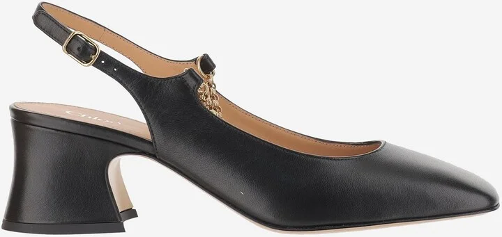 Chloé Charms Slingback Pumps