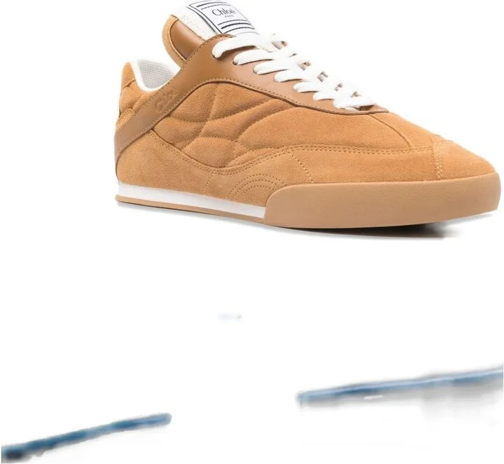 Chloè Chloè Kick Suede Leather Sneakers - Image 2