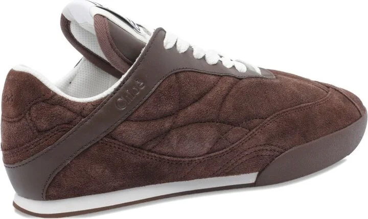 Chloè Chloè Kick Suede Leather Sneakers - Image 2
