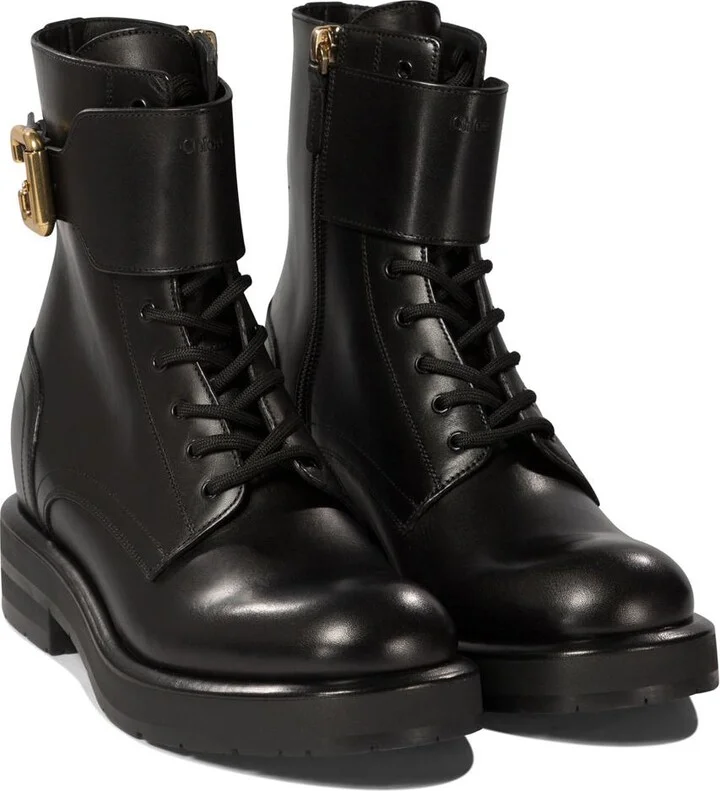 Chloé "Coddington" Combat Boots - Image 2