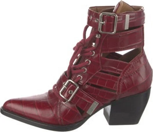 Animal Print, Burgundy