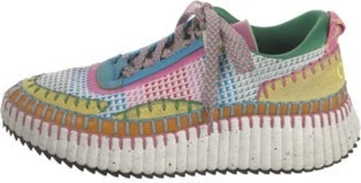 Blue, Green, Pattern Prints, Pink
