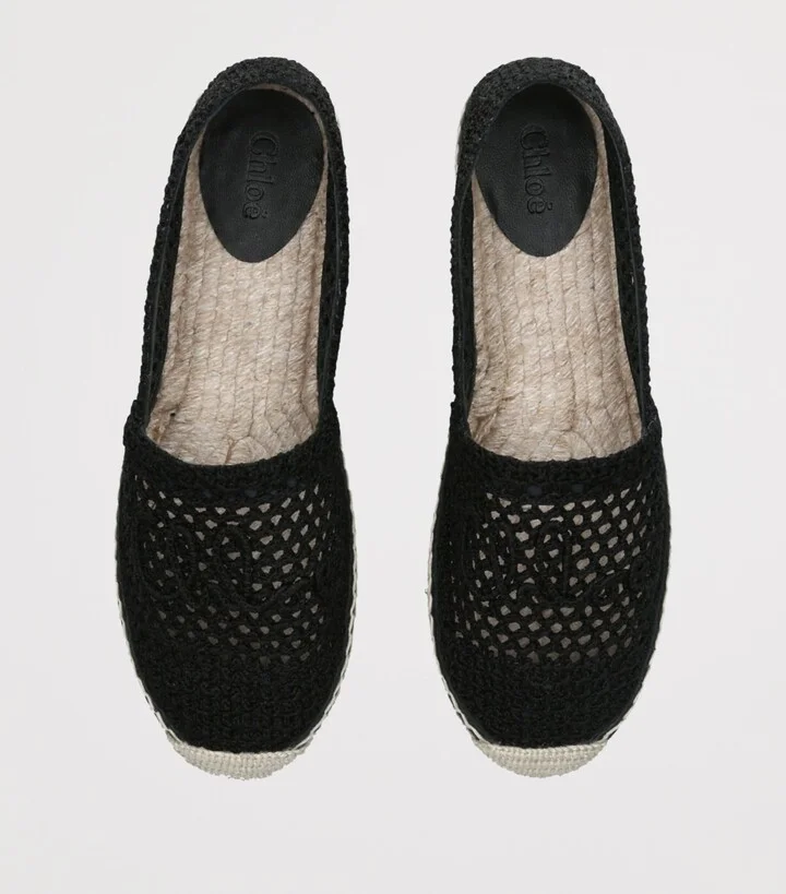 Chloé Crochet Isla Espadrilles - Image 4