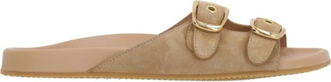 Chloé Double-Strap Slides