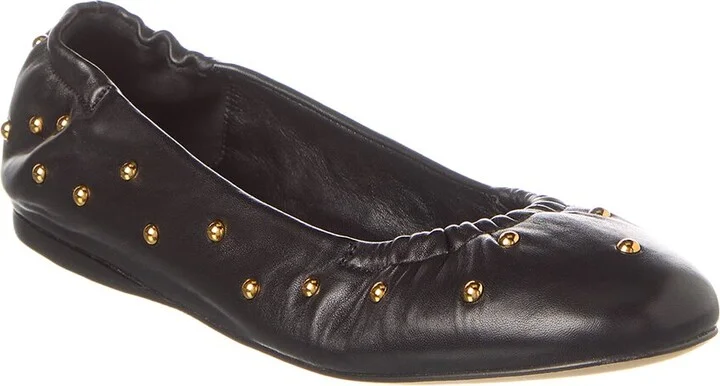 Chloé Eia Leather Ballerina Flat