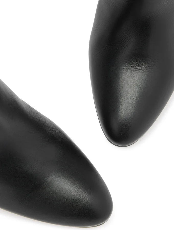 Chloe Eve 90 Leather Ankle Boots - Image 3