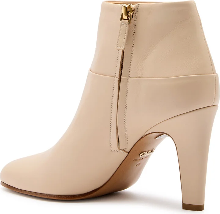 Chloe Eve 90 Leather Ankle Boots - Image 2