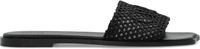 Chloé Flower Crocheted Slides