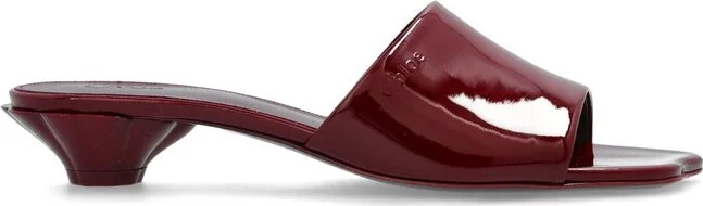 Chloé Flower Open-Toe Mules
