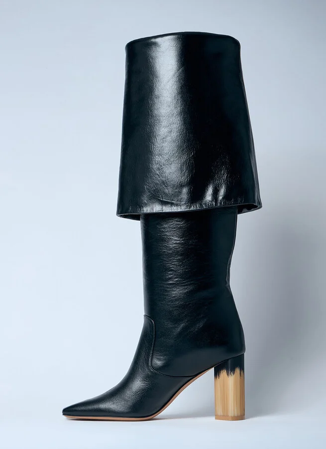 Chloé Georgia Heeled Boots - Woman Boots Black Eu - 40 - Image 4