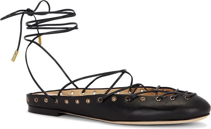 Chloe Ghilies Flat in Black - Image 2