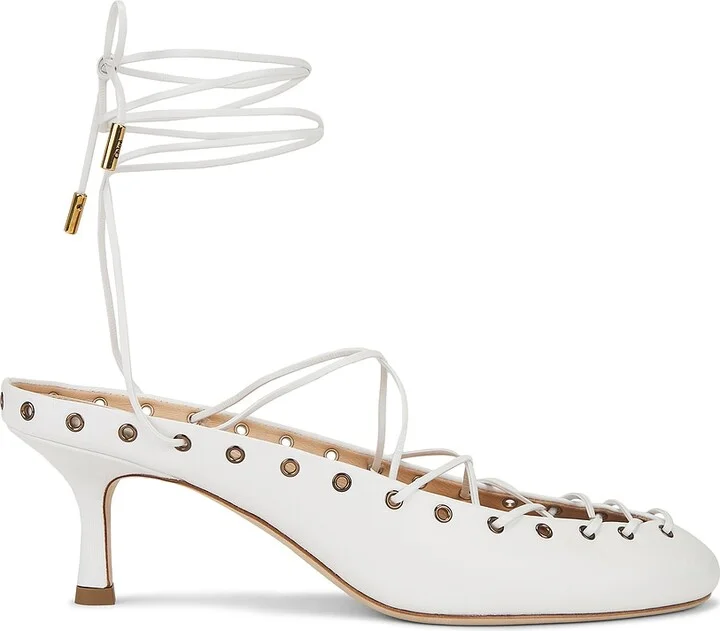Chloe Ghilies Sandal in White