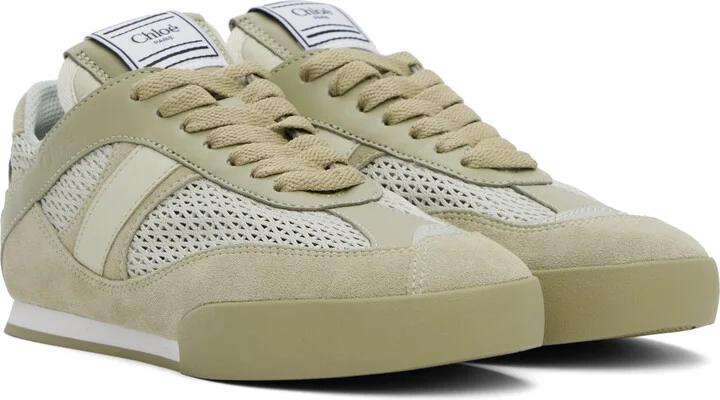 Chloé Green 'Chloé' Kick Sneakers - Image 4