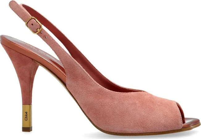Chloé Heeled Flower Sandals