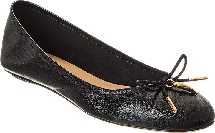 Chloé Iris Leather Ballerina Flat