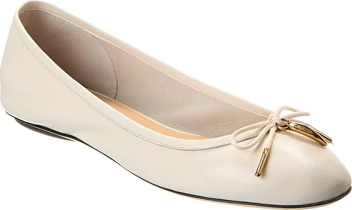 Chloé Iris Leather Ballerina Flat