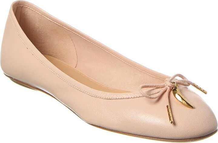 Chloé Iris Leather Ballerina Flat