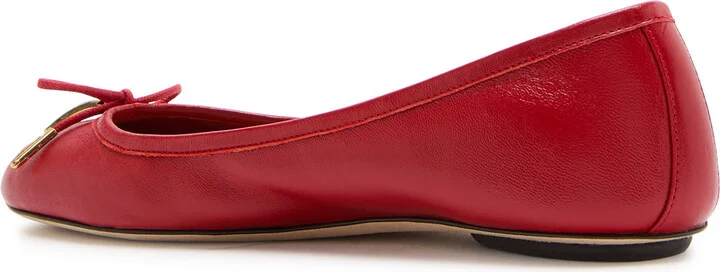 Chloe Iris Leather Ballet Flats - Image 2