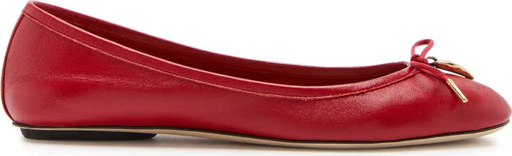 Chloe Iris Leather Ballet Flats