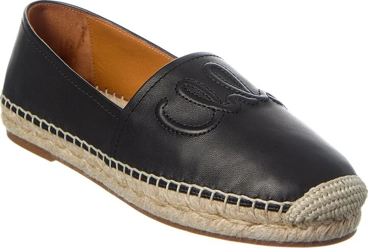 Chloé Isla Leather Espadrille