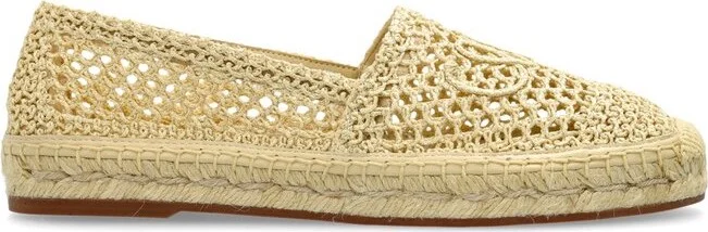 Chloé Isla Logo Detailed Slip-On Espadrilles