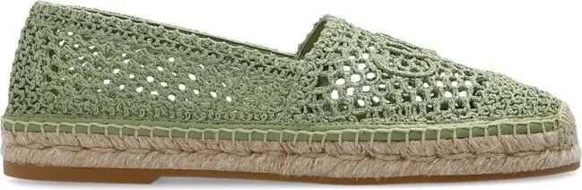 Chloé Isla Logo Detailed Slip-On Espadrilles