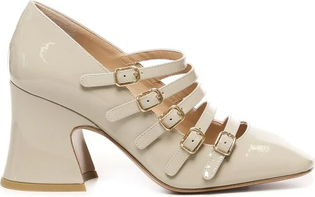 Chloé Janis Buckle Detailed Pumps