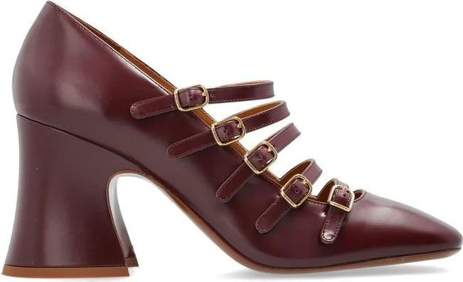 Chloé Janis Buckle Detailed Pumps