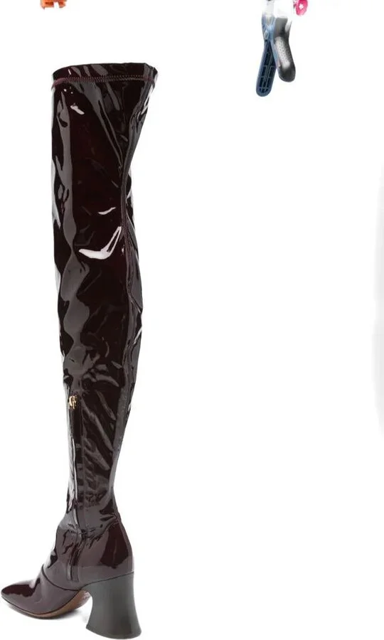 Chloé "Janis" High Leg Boot Shoes - Image 2