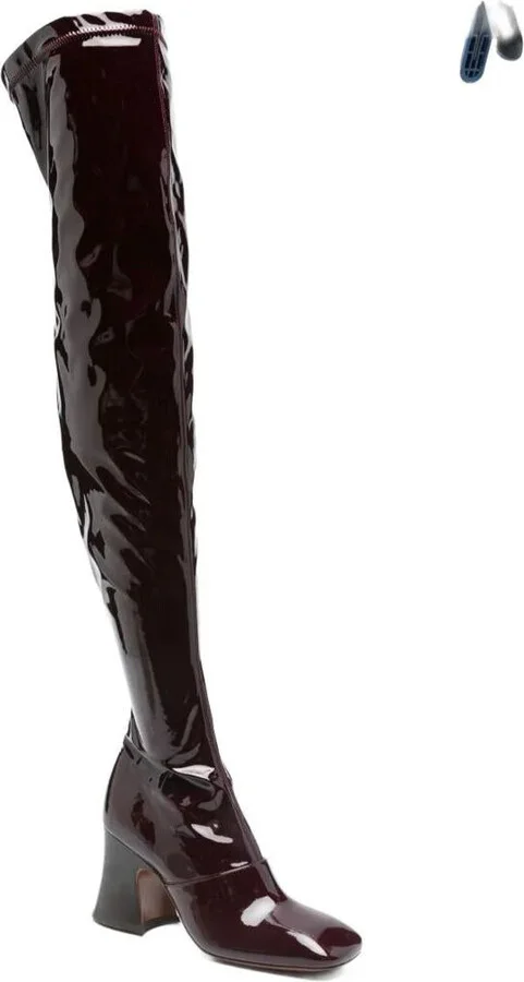 Chloé "Janis" High Leg Boot Shoes - Image 3