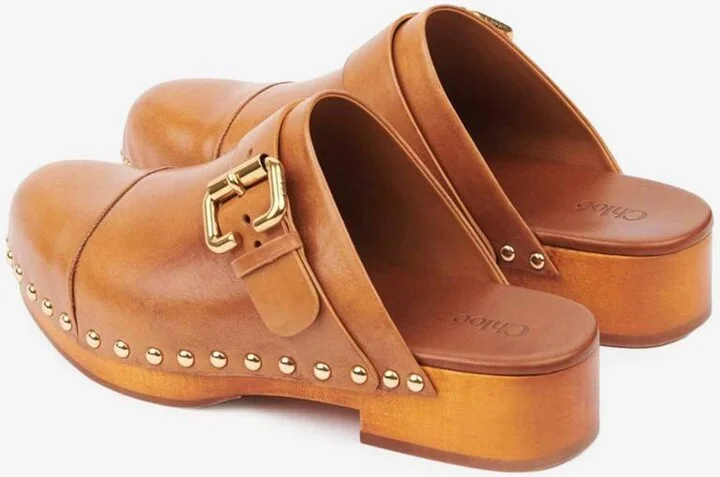 Chloé Jeannette Clogs - Image 4