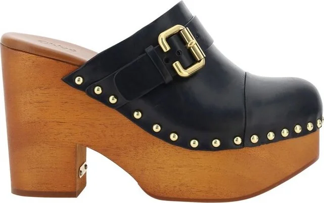 Chloé Jeannette Wedge Clogs