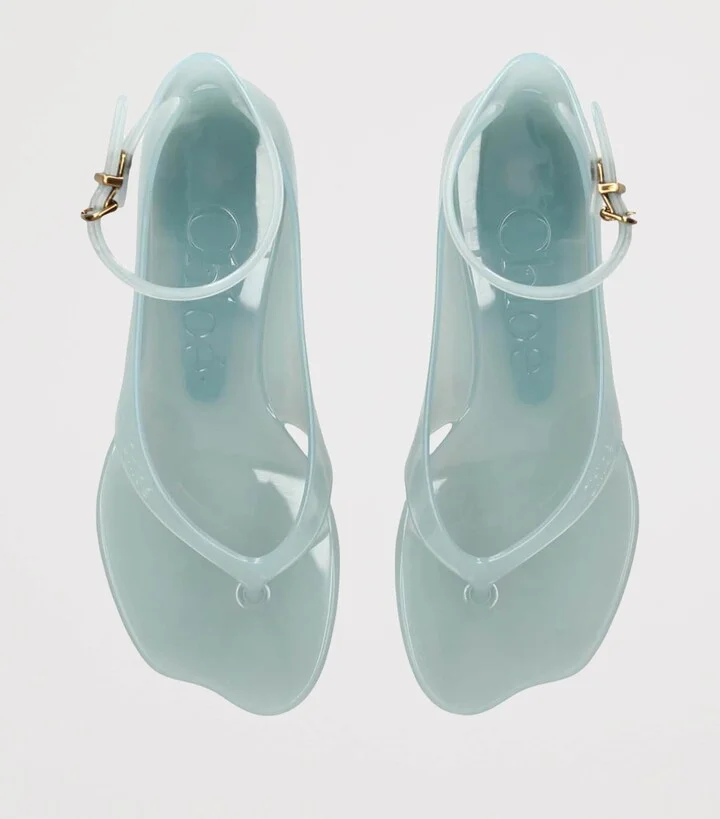 Chloé Jelly Heeled Sandals 25 - Image 4