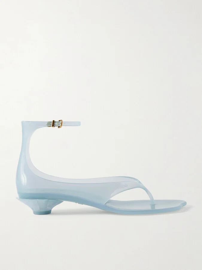 Chloé - Jelly Tpu Sandals - Blue