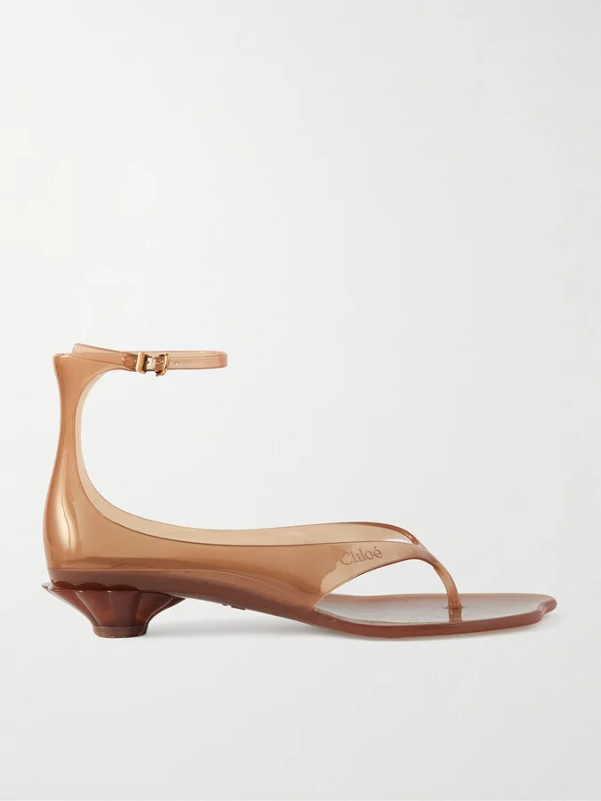 Chloé - Jelly Tpu Sandals - Brown