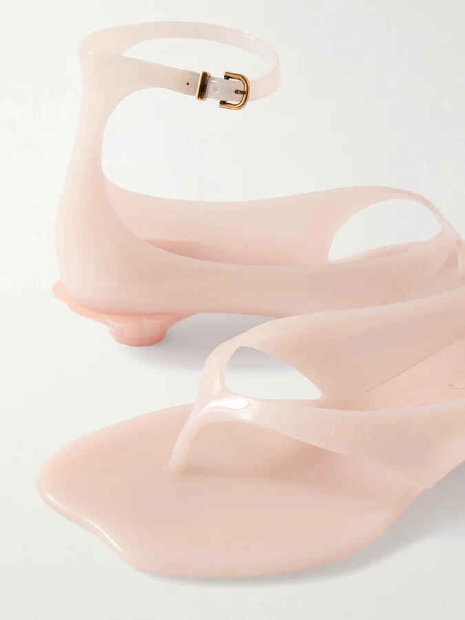 Chloé - Jelly Tpu Sandals - Pink - Image 4
